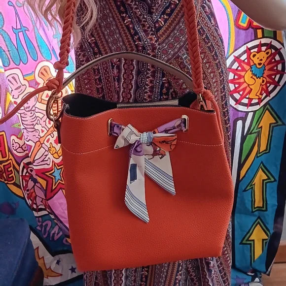 Hermes La Maison Orange Shoulder Bag Set - Picture 3 of 4